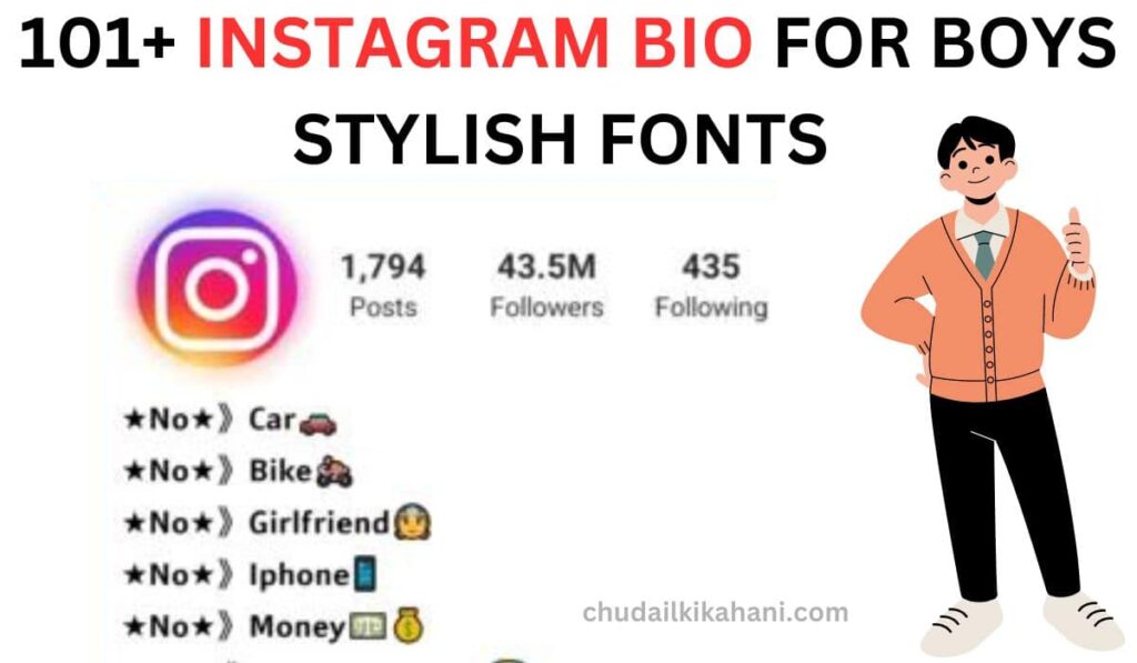 101+ INSTAGRAM BIO FOR BOYS STYLISH FONTS | Attitude Instagram Bio For Boys